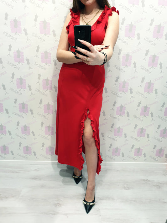 Červené šaty M
