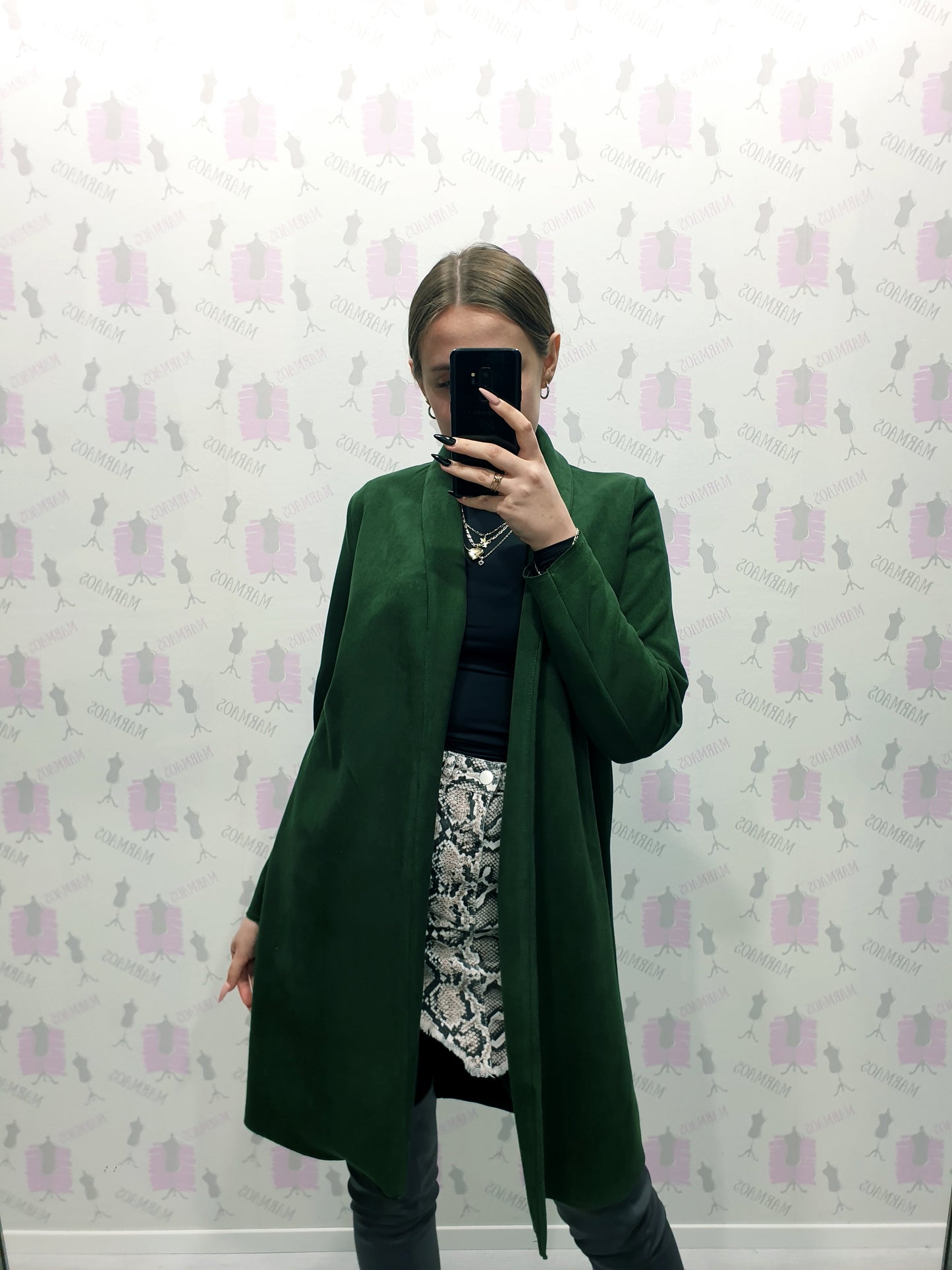Zelený kabátik S