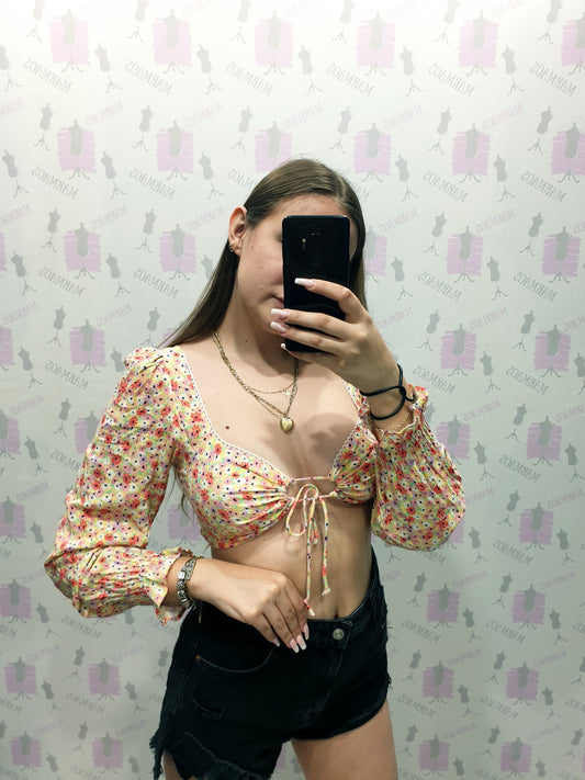 Letný top Bershka S