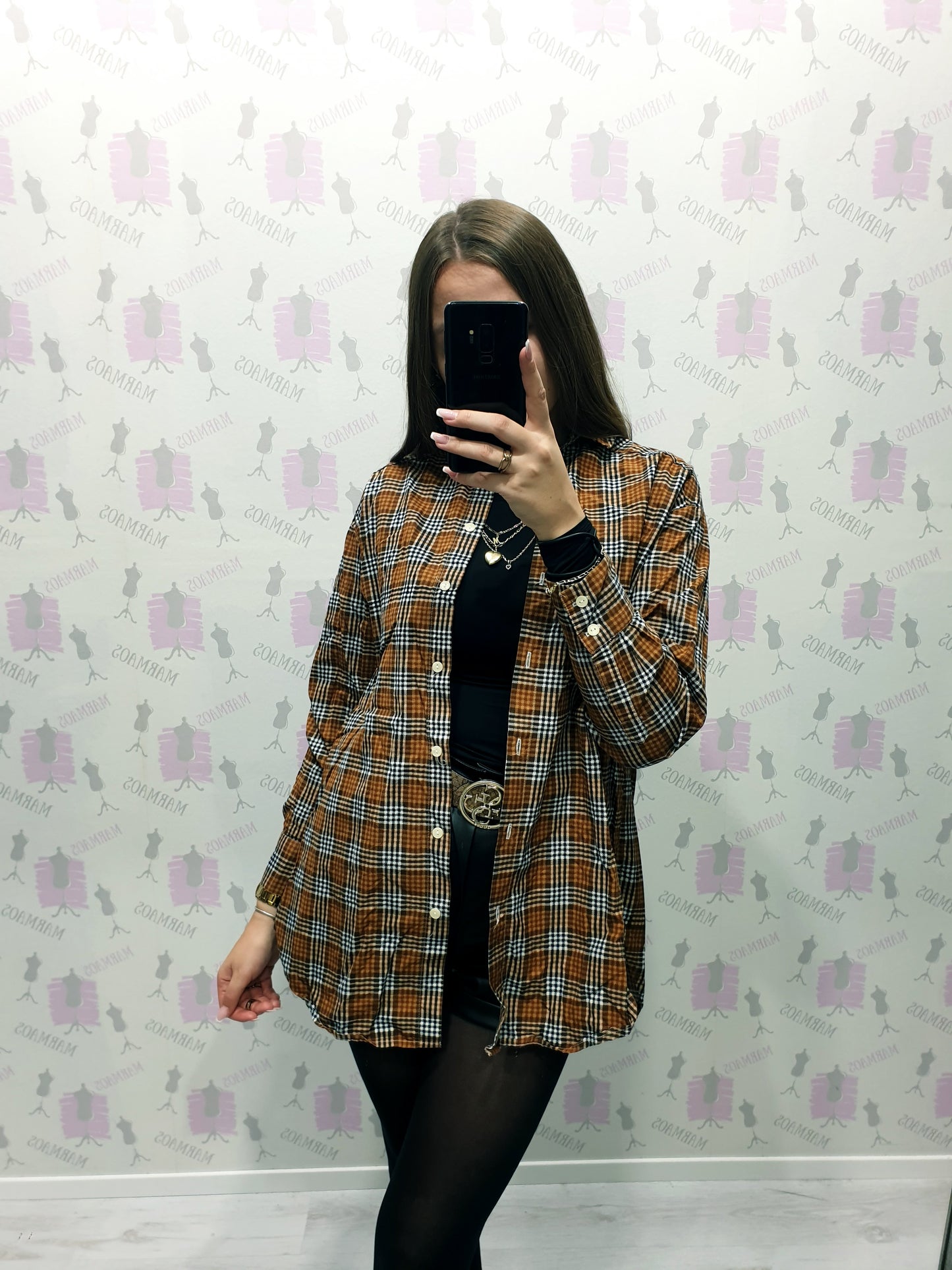 Monki oversize košeľa XS