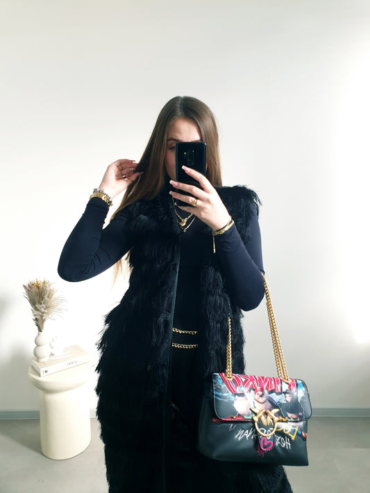 Extravagantná vesta M/L