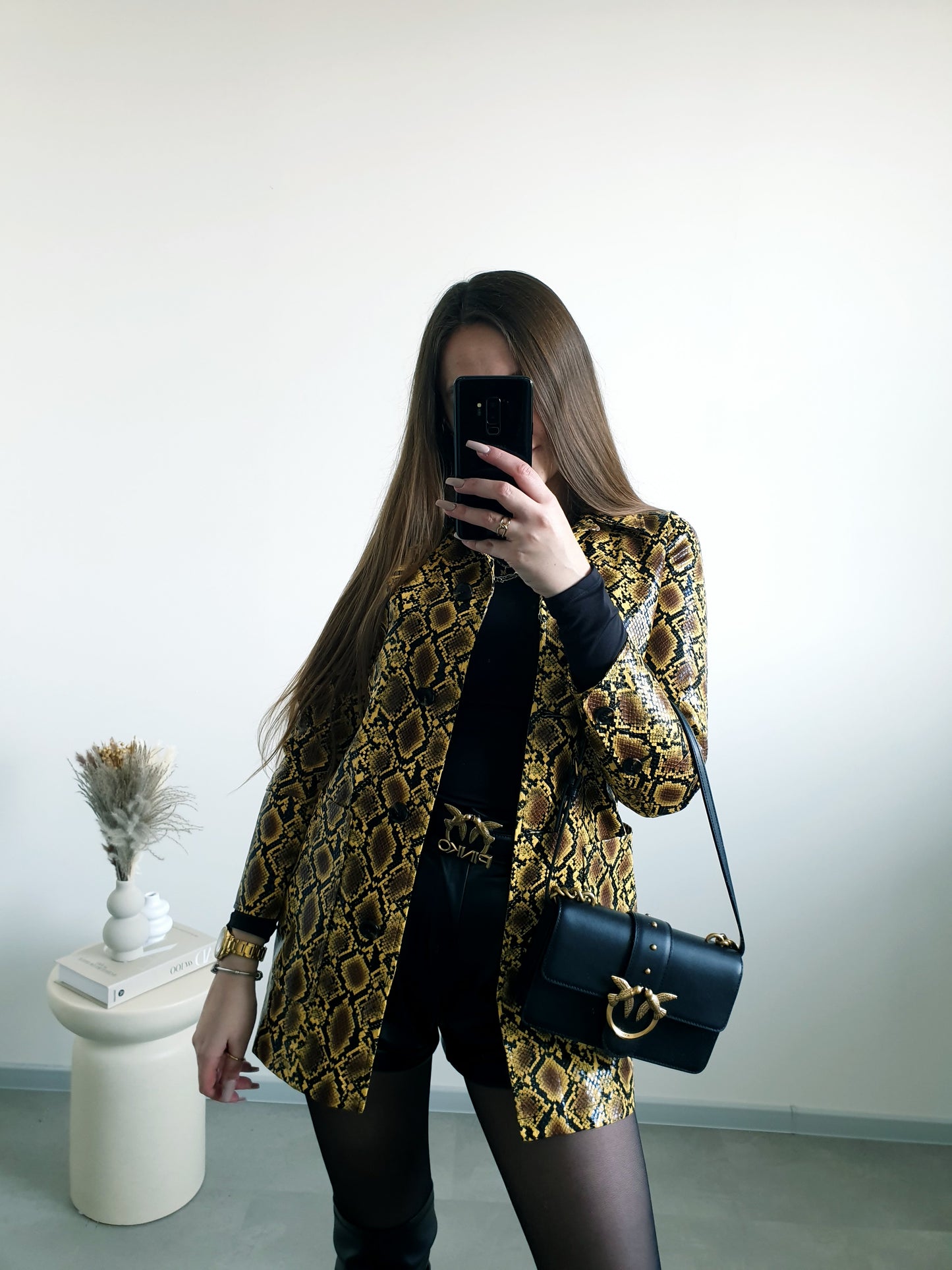 Extravagantný kabátik Topshop 32