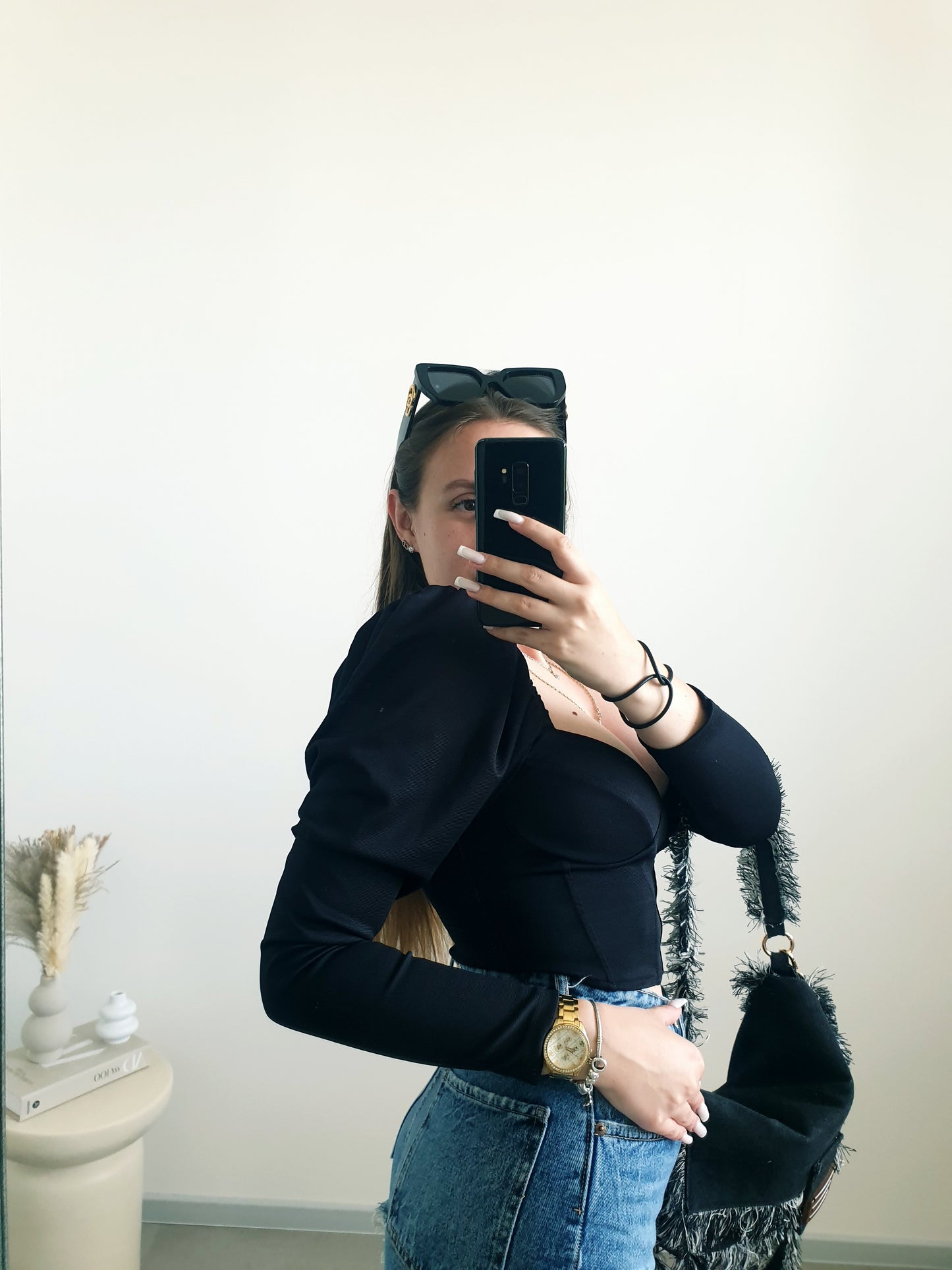 ZARA čierny top S