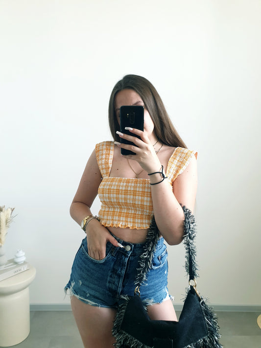 Bershka letný top M/L