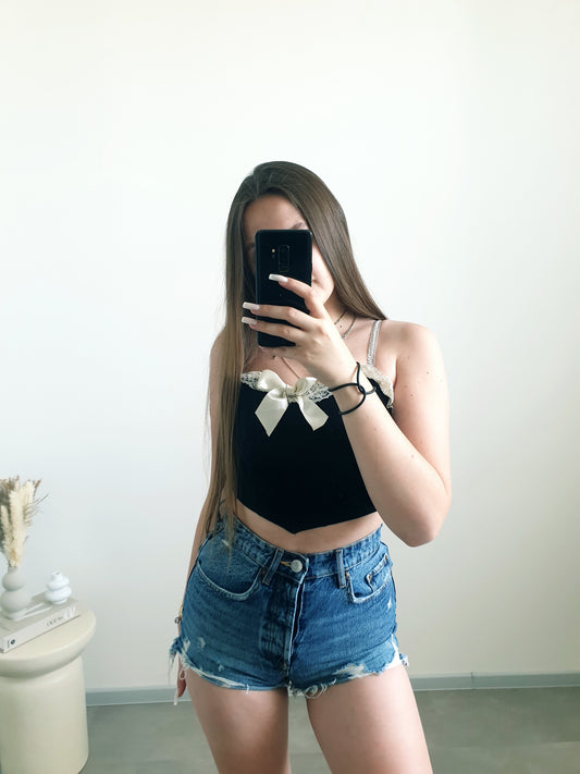 Top s mašličkou S