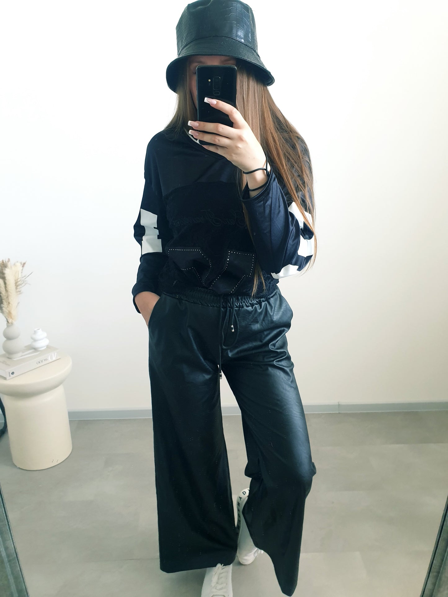Oversize extravagantný top