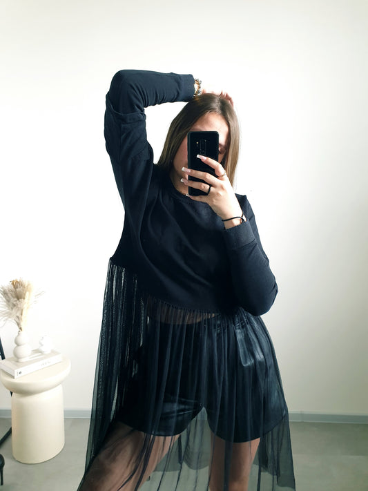 ZARA mikinový top S/M