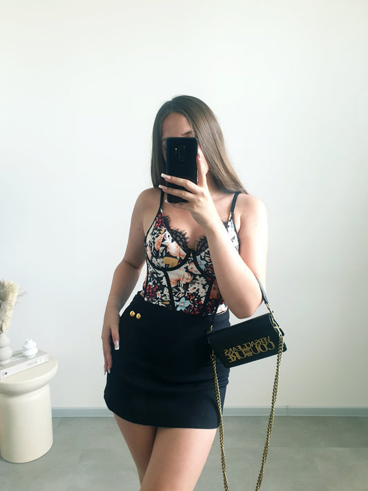ZARA čierna mini sukňa S