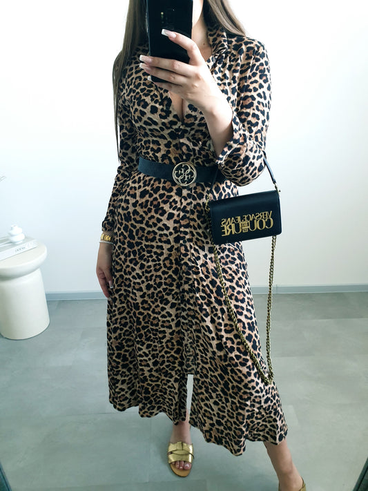 ZARA leo midi šaty