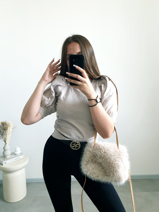 Lindex mikinový top XS