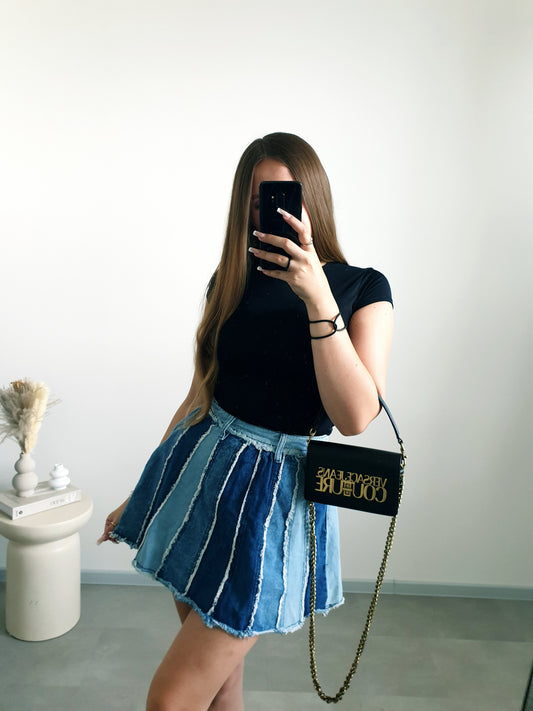 Rifľová sukňa XS