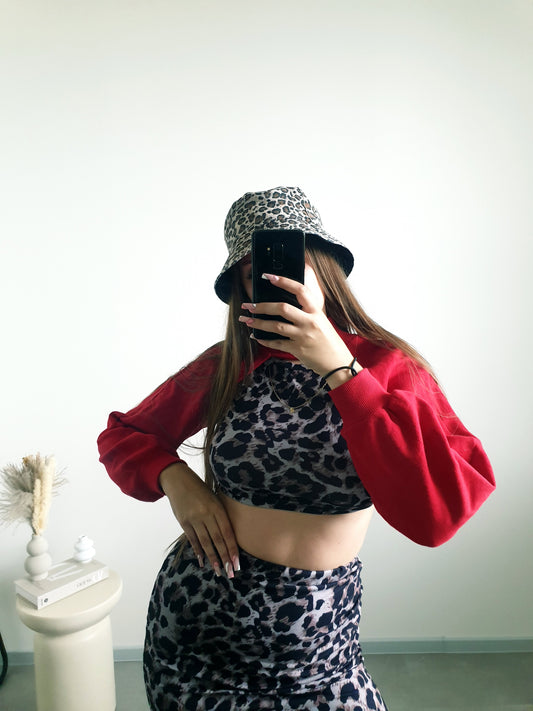ZARA červený top M