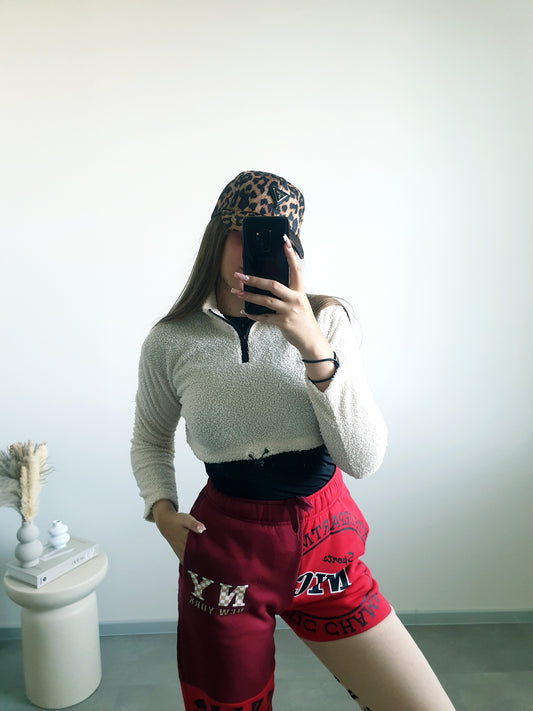 Crop mikina XS/S