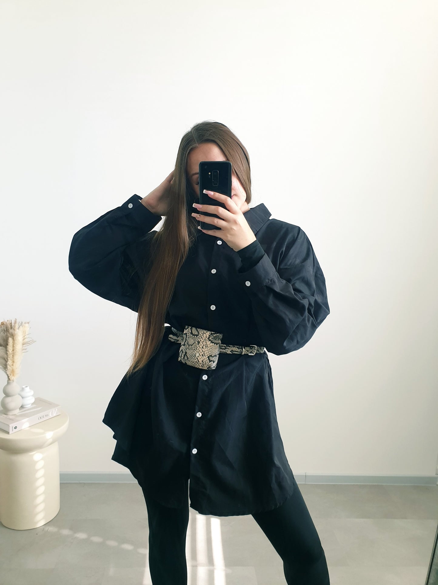 BABYGIRL oversize košeľa