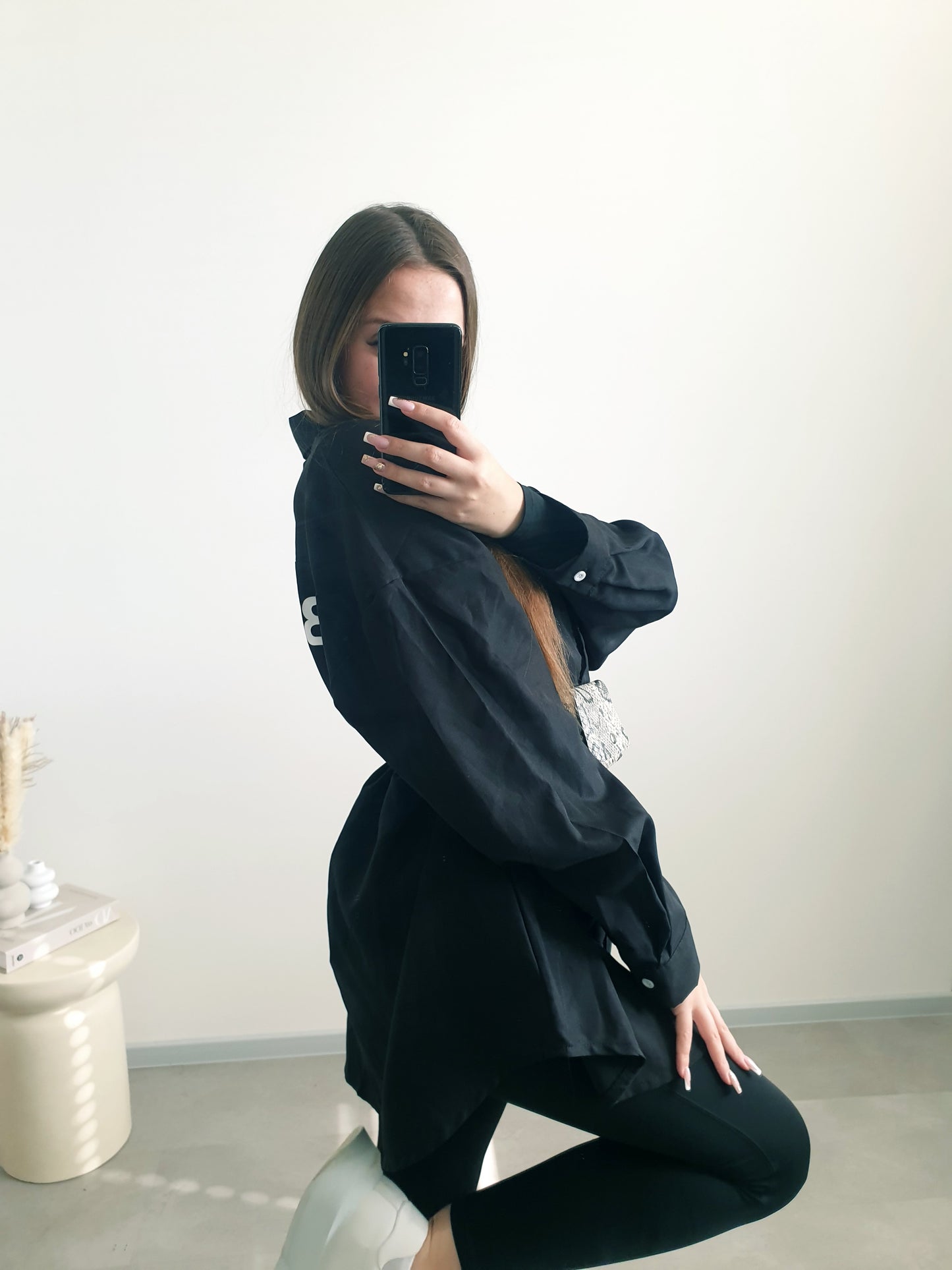 BABYGIRL oversize košeľa