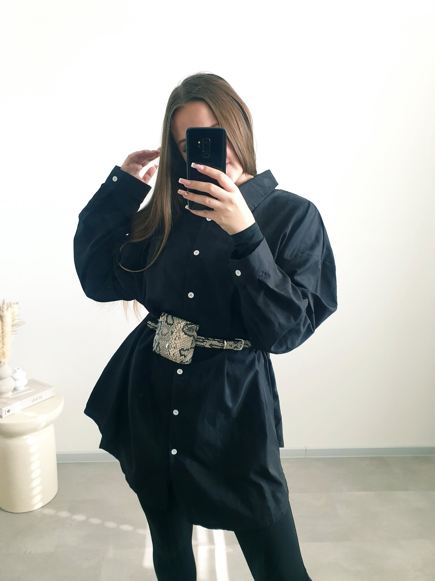 BABYGIRL oversize košeľa