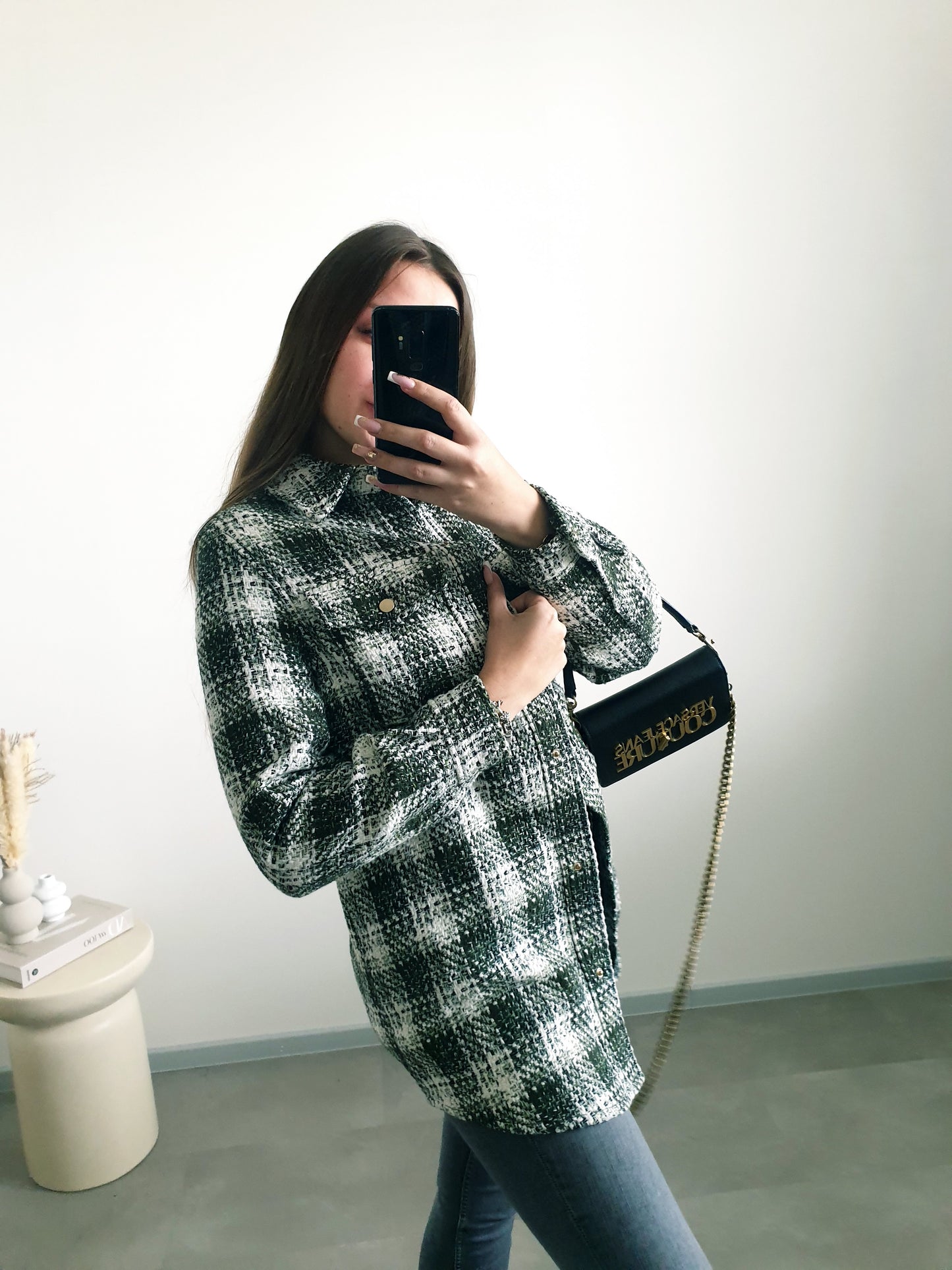 Košeľová bundička 40