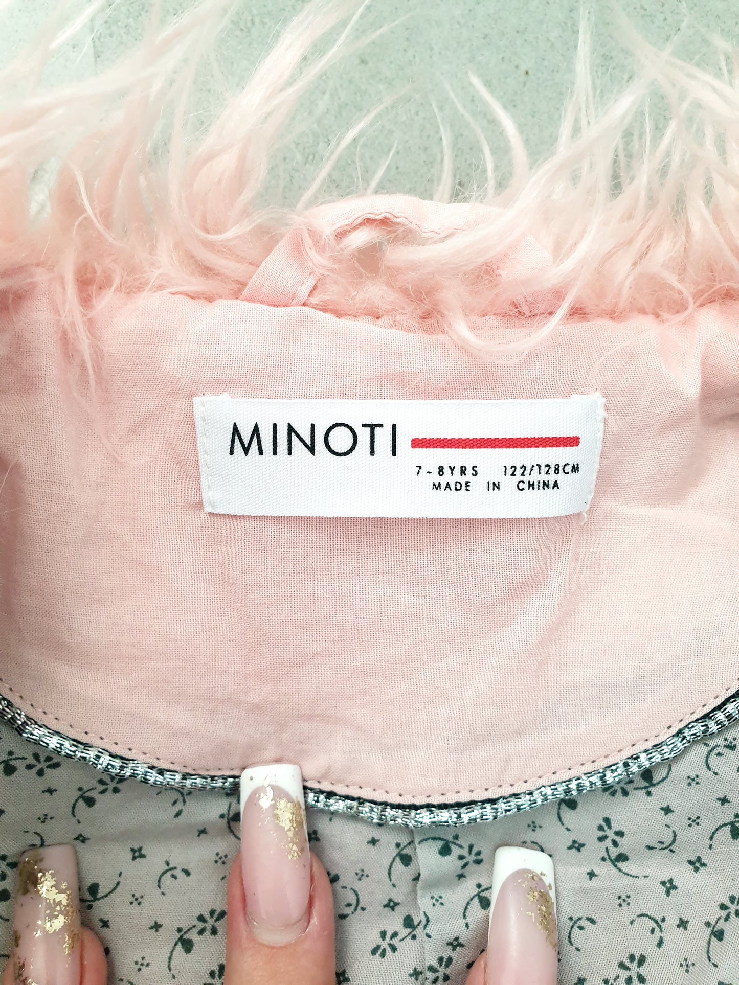 Minoti kožúšok 122/128