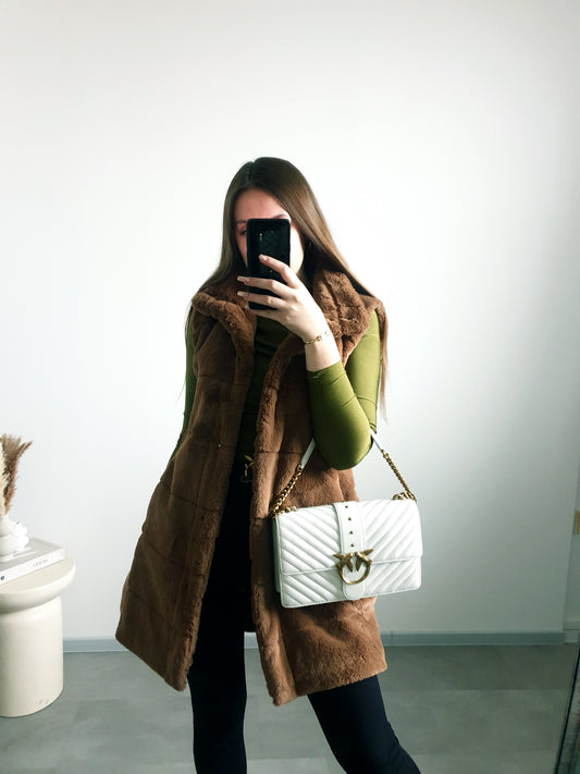 Kožušinová vesta Monari M/L