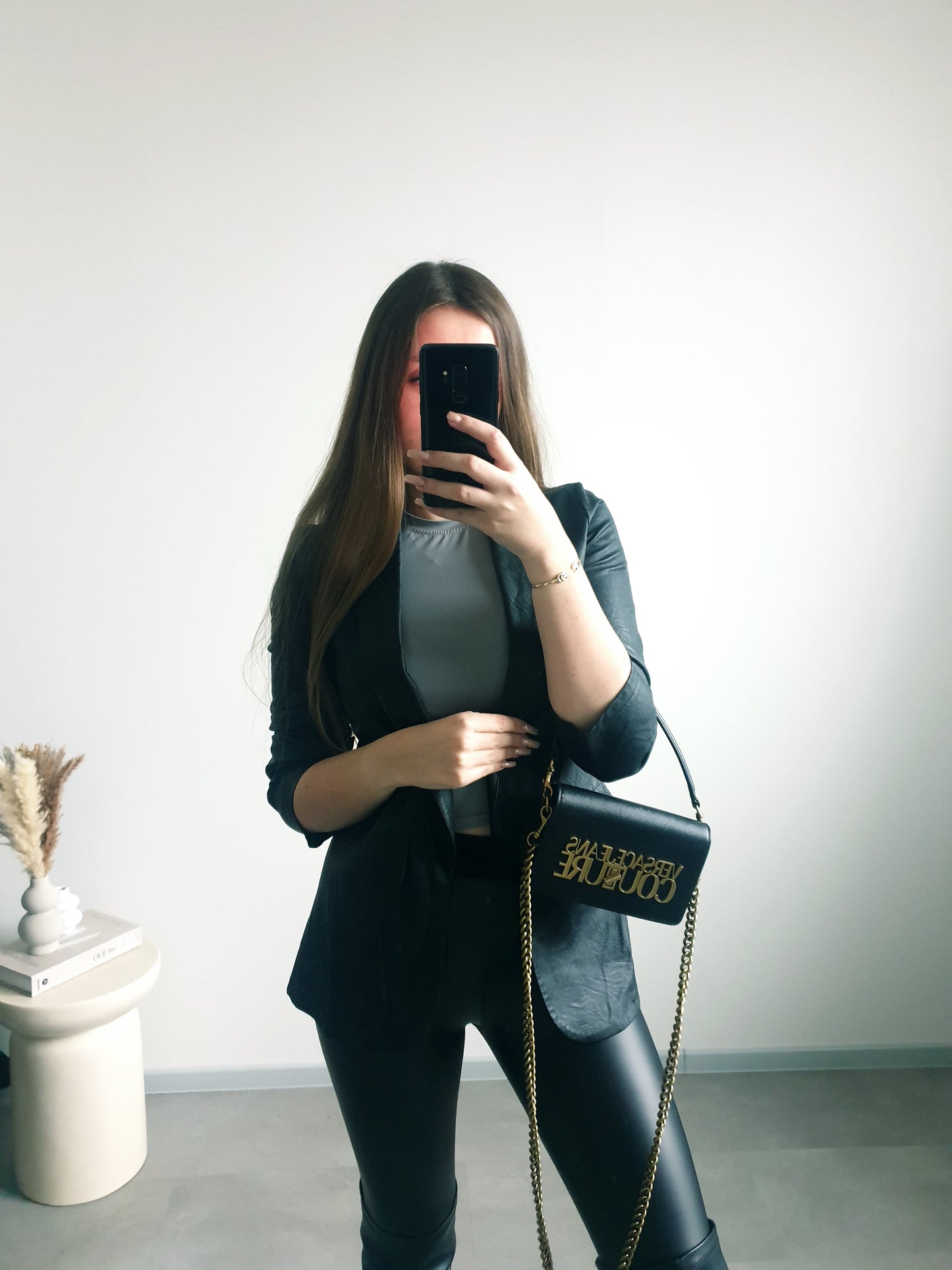 Koženkové sako XS/S