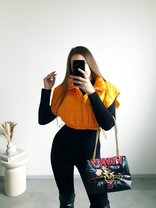 Moderná oversize vesta ZARA