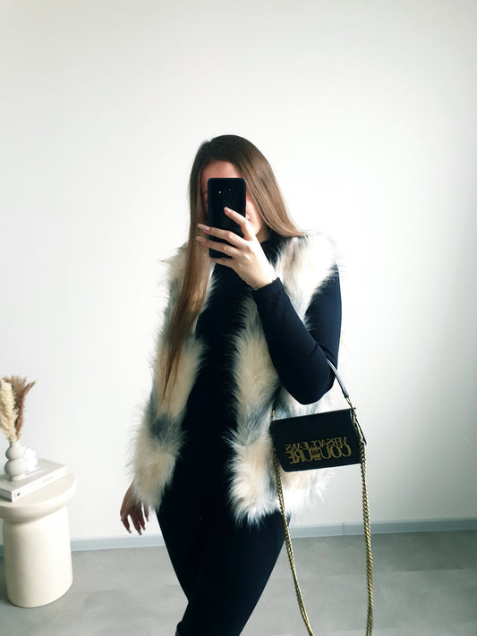 Kožušinová vesta S