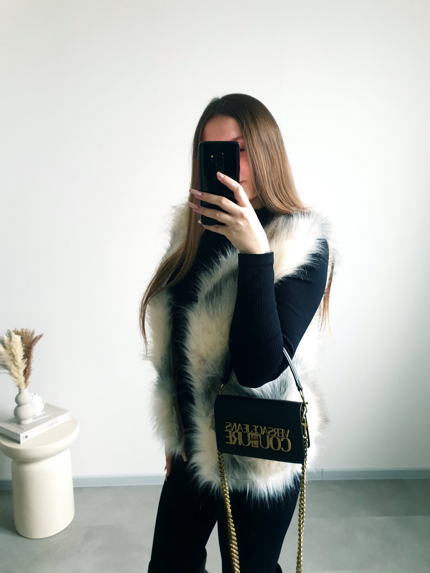 Kožušinová vesta S