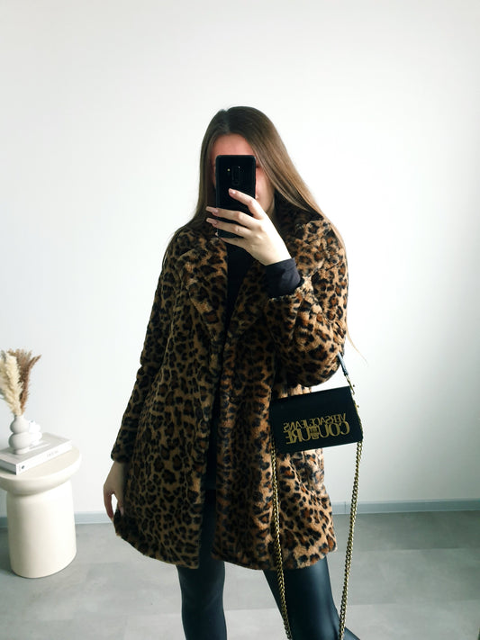 Kožušinový kabátik M