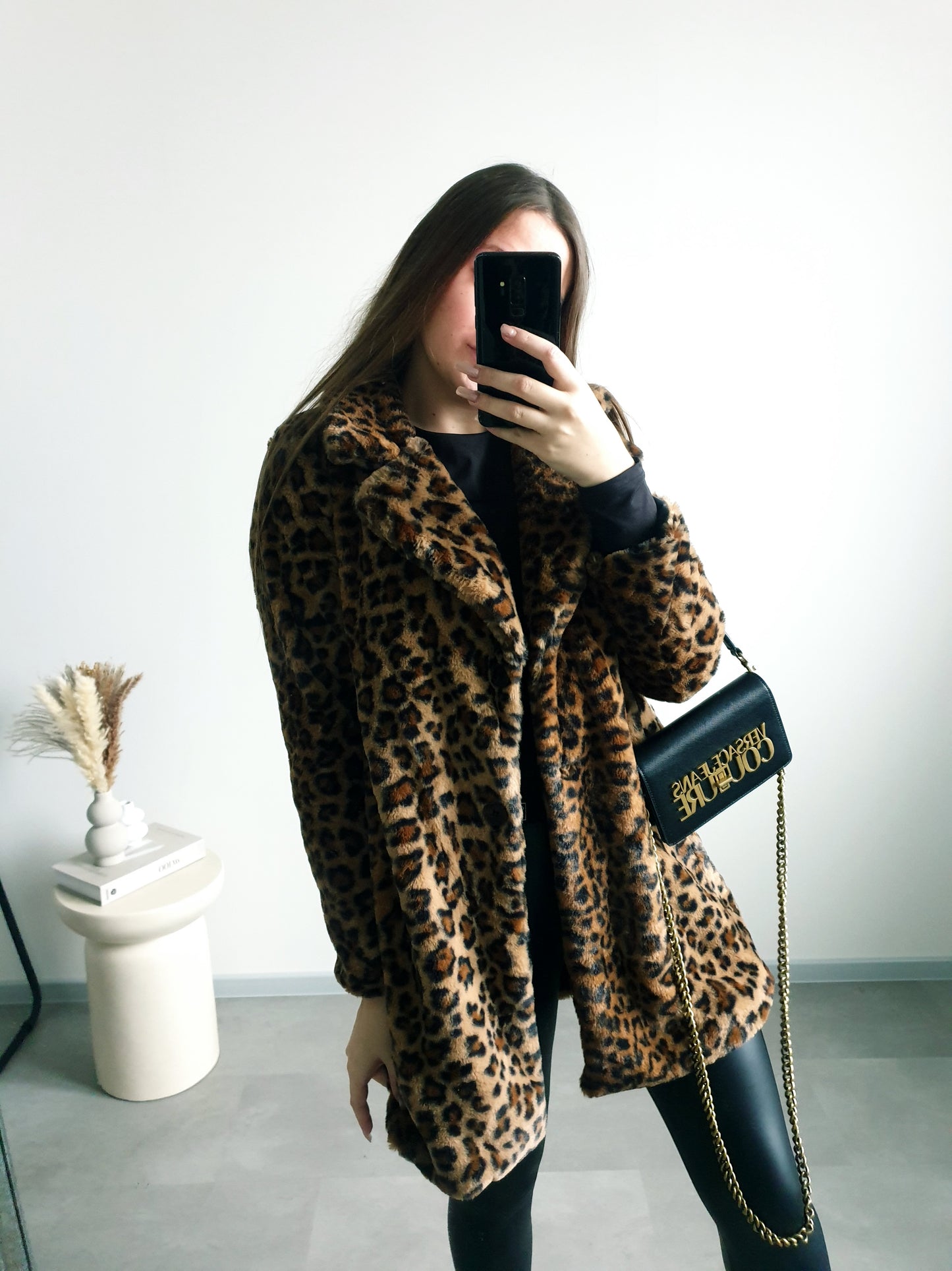 Kožušinový kabátik M