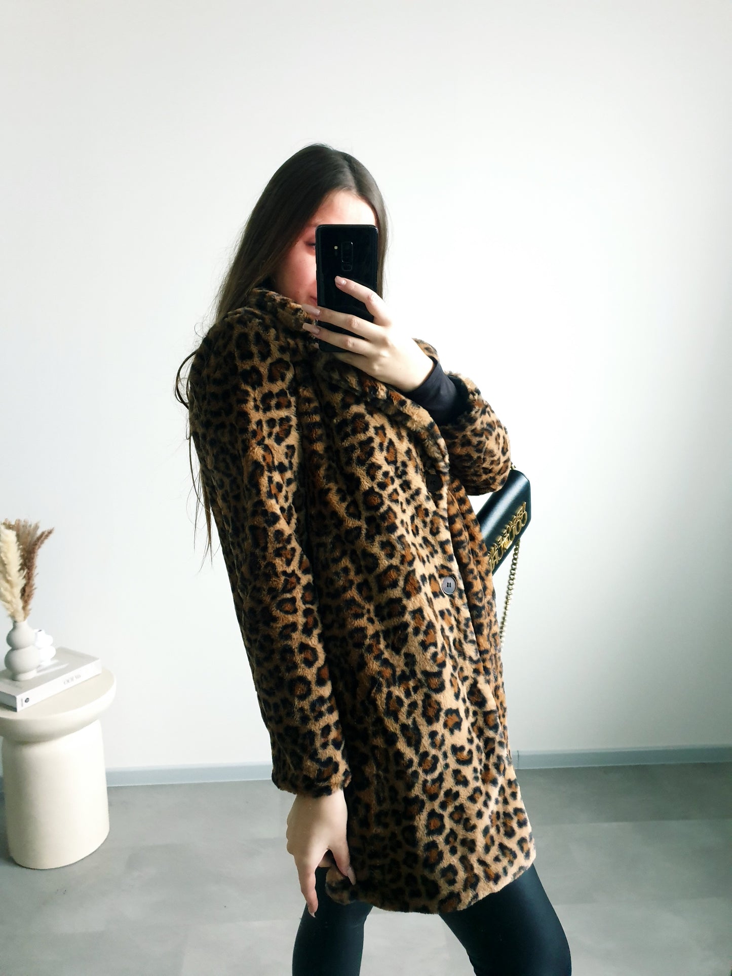 Kožušinový kabátik M