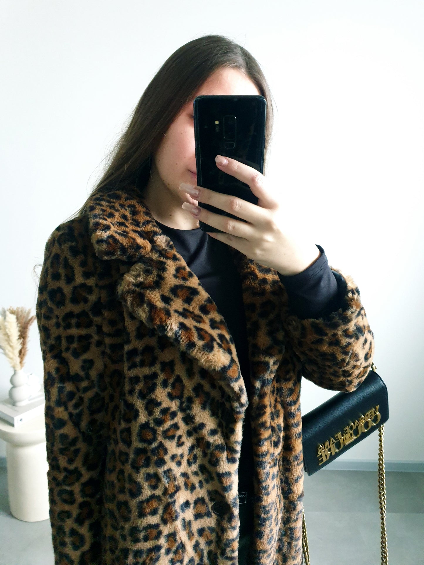 Kožušinový kabátik M