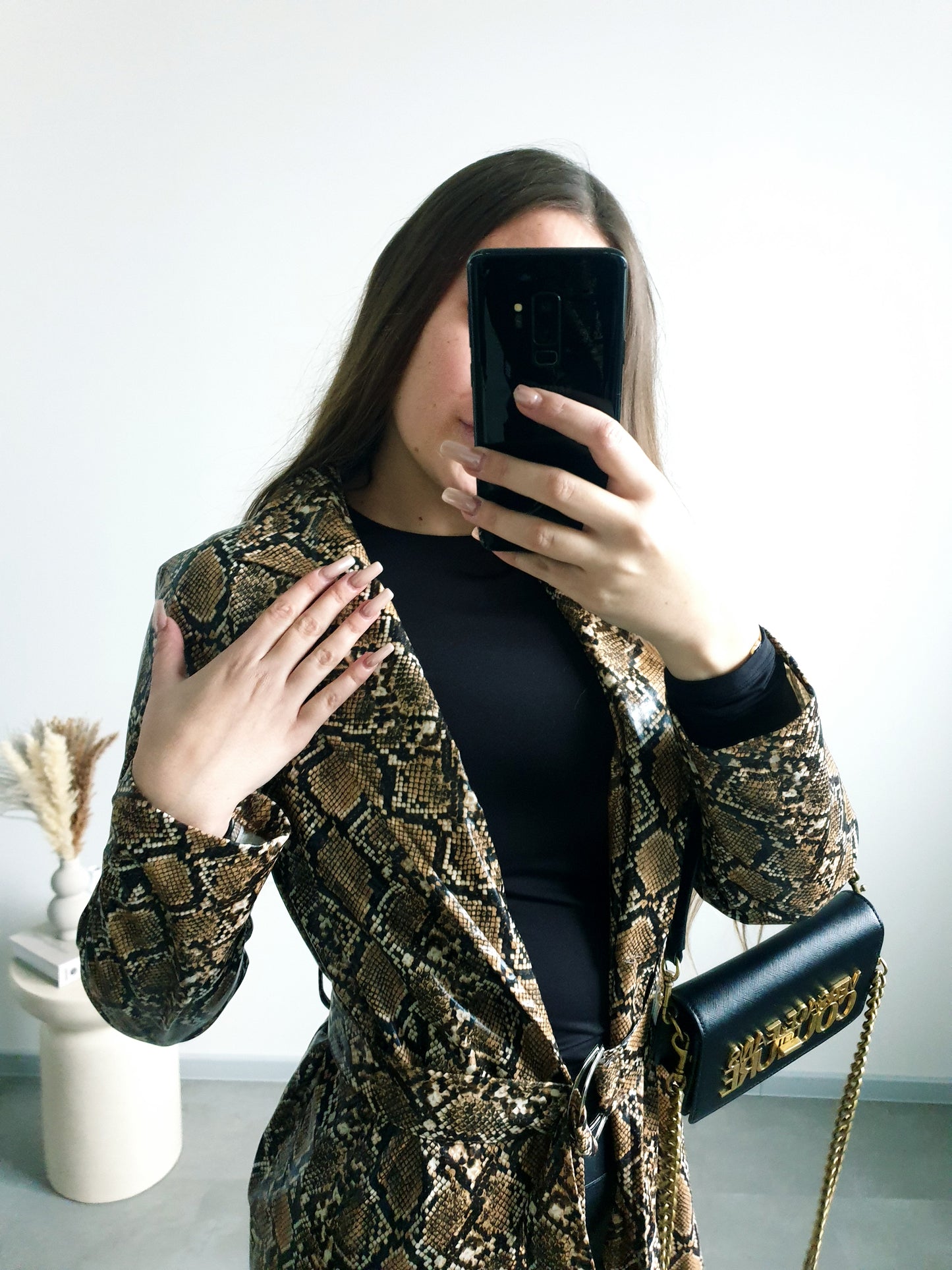 Extravagantný kabátik M