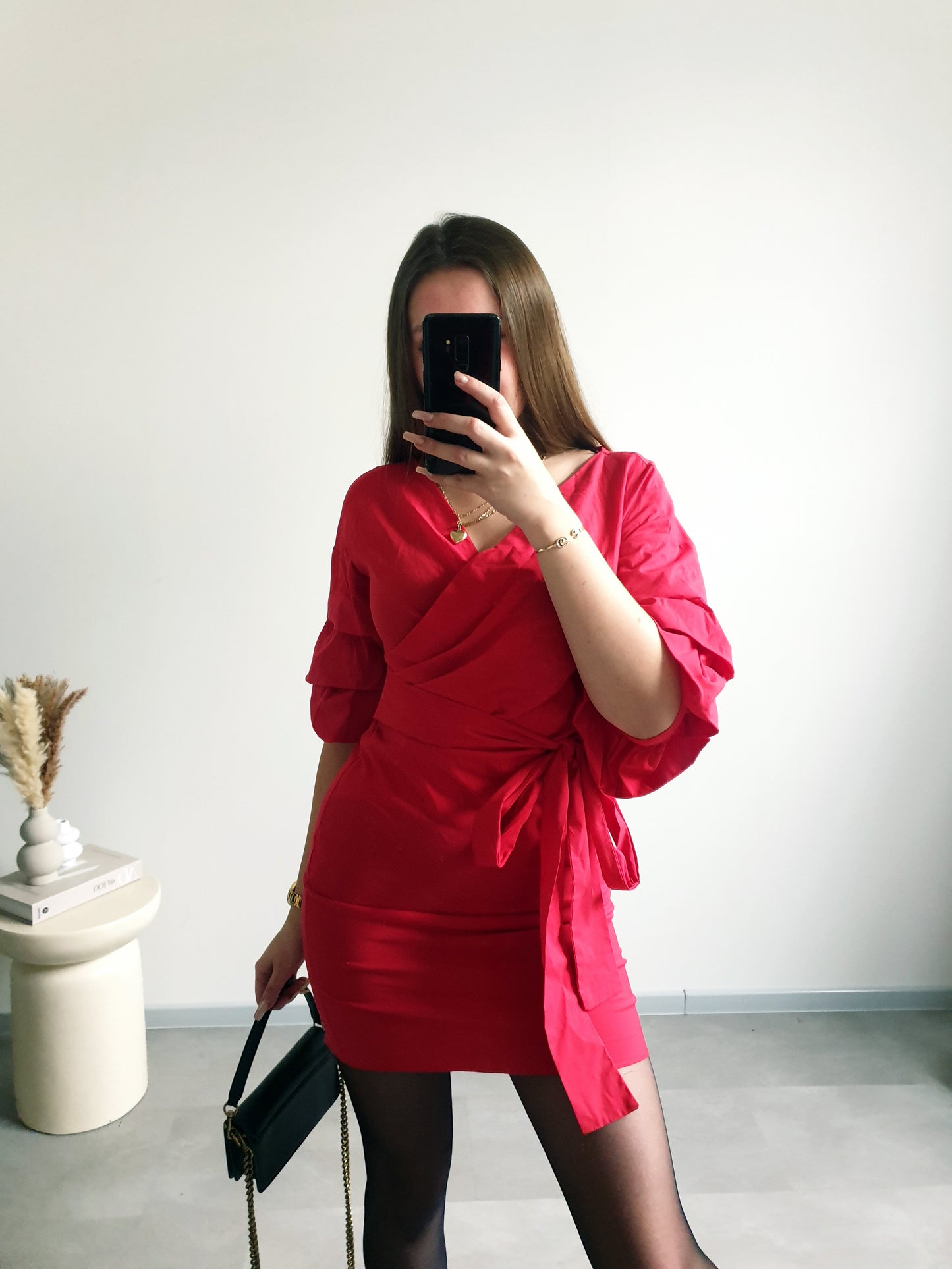 Červené ZARA šaty S