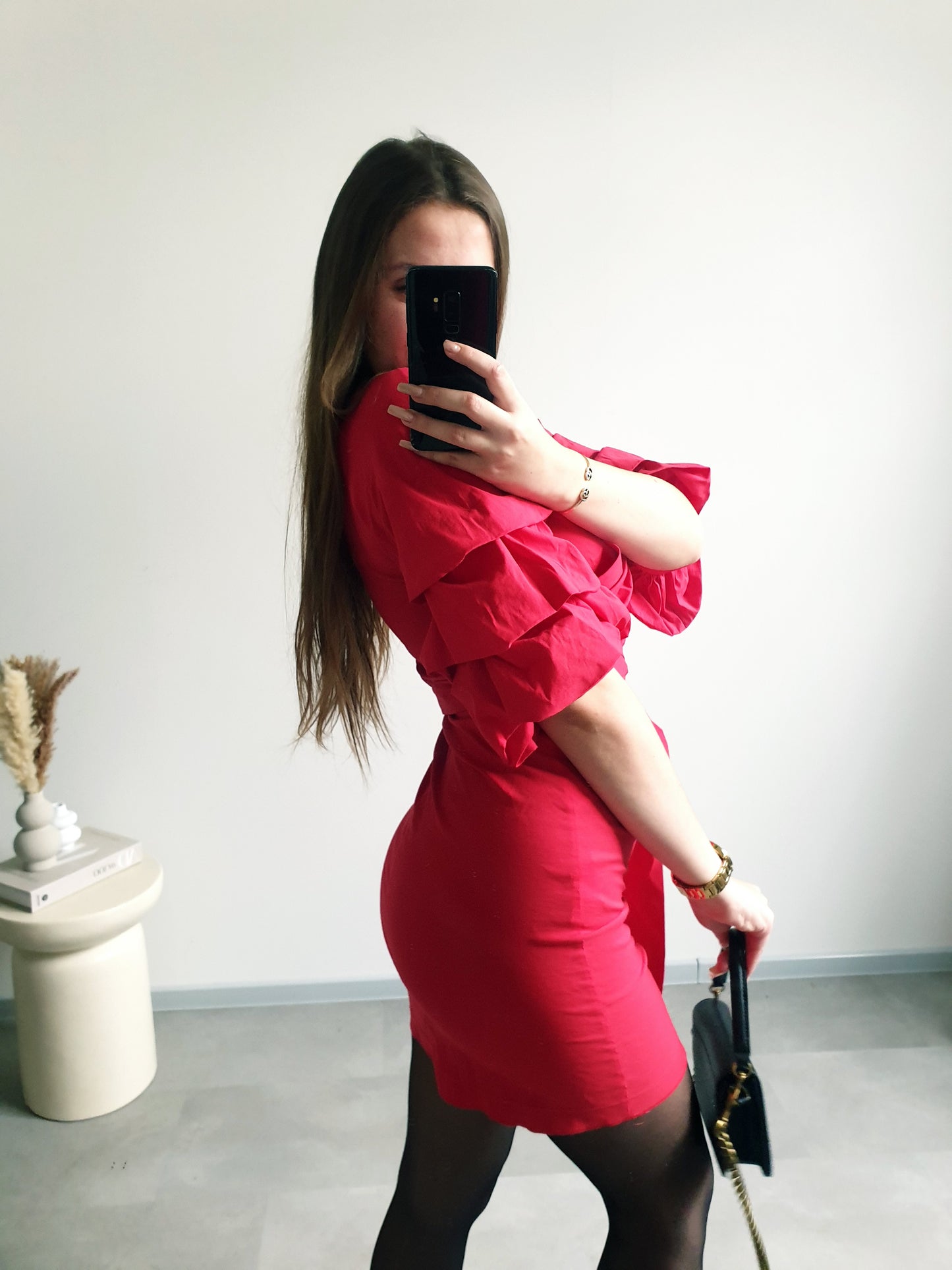 Červené ZARA šaty S