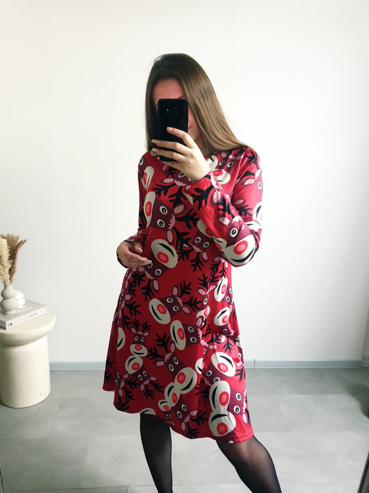 Vianočné šaty M/L