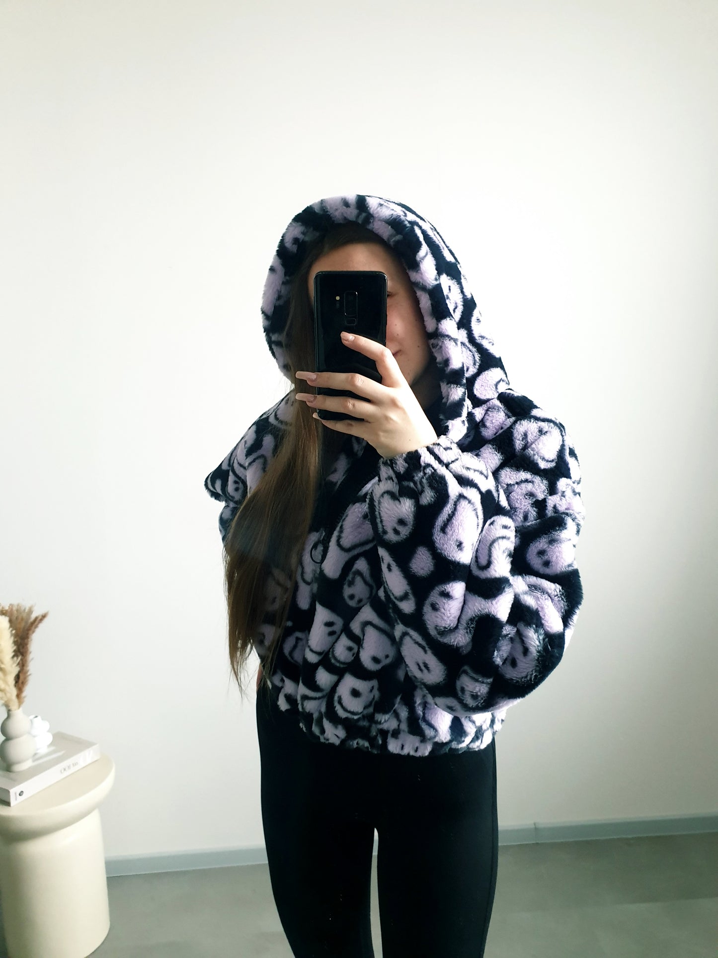 H&M x Smiley kožúšok M