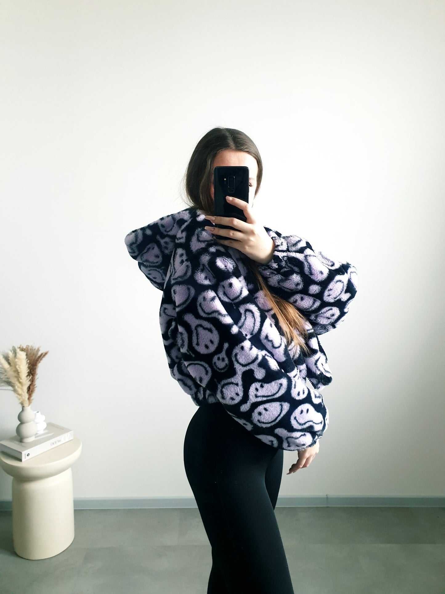 H&M x Smiley kožúšok M