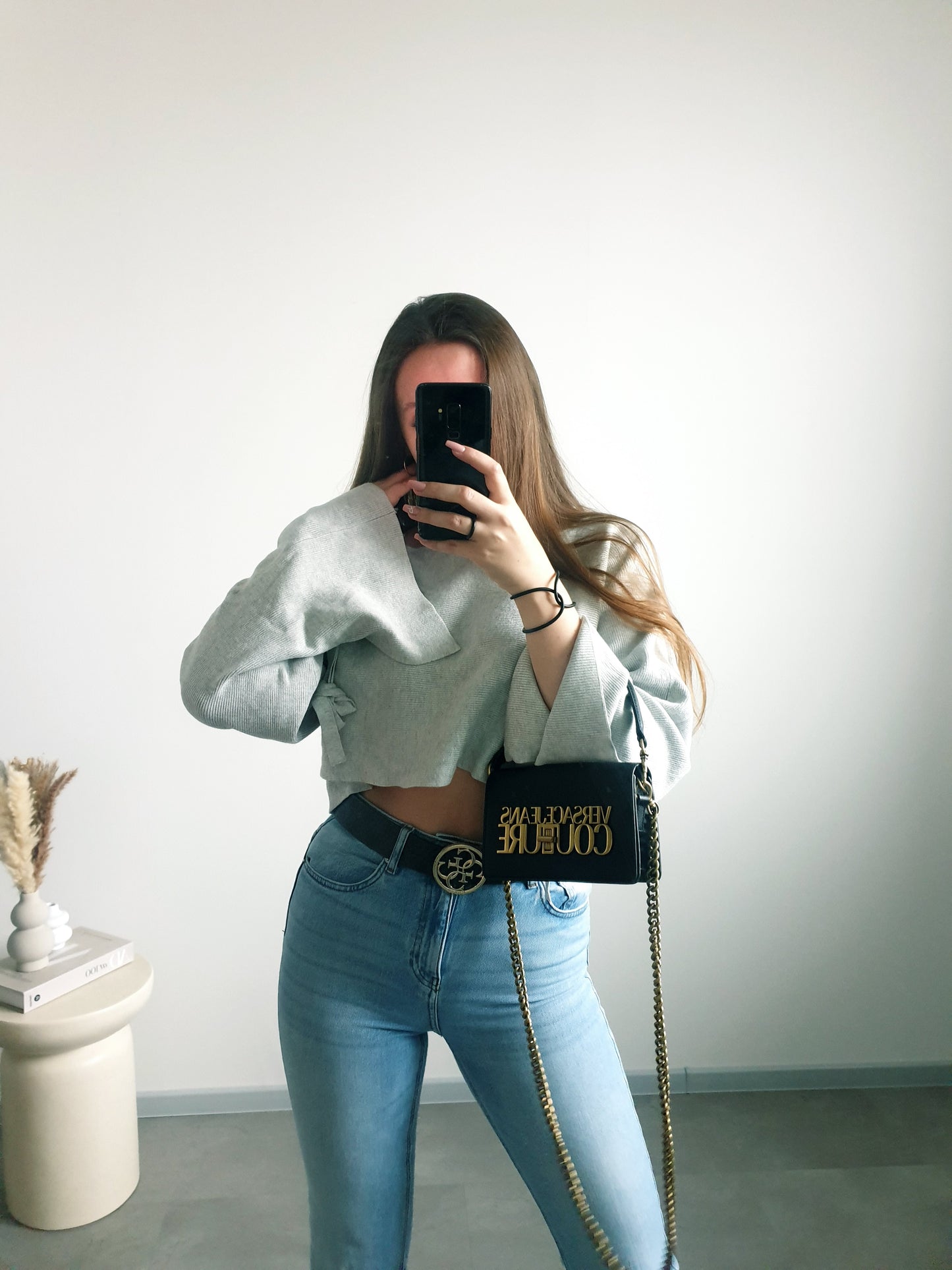 ZARA crop svetrík S