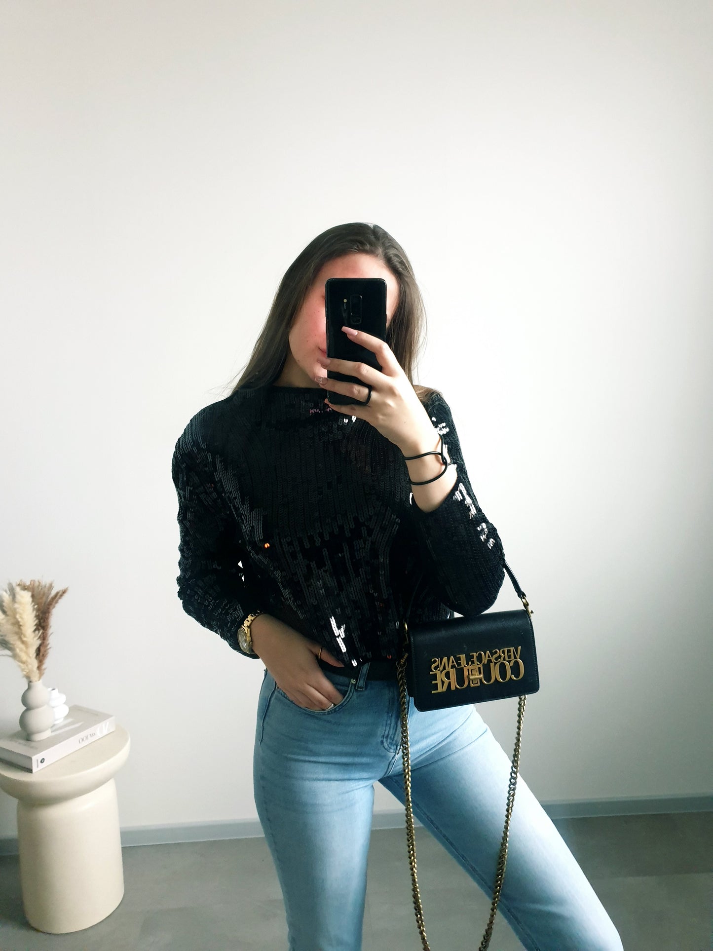 ZARA sveter s flitrami M