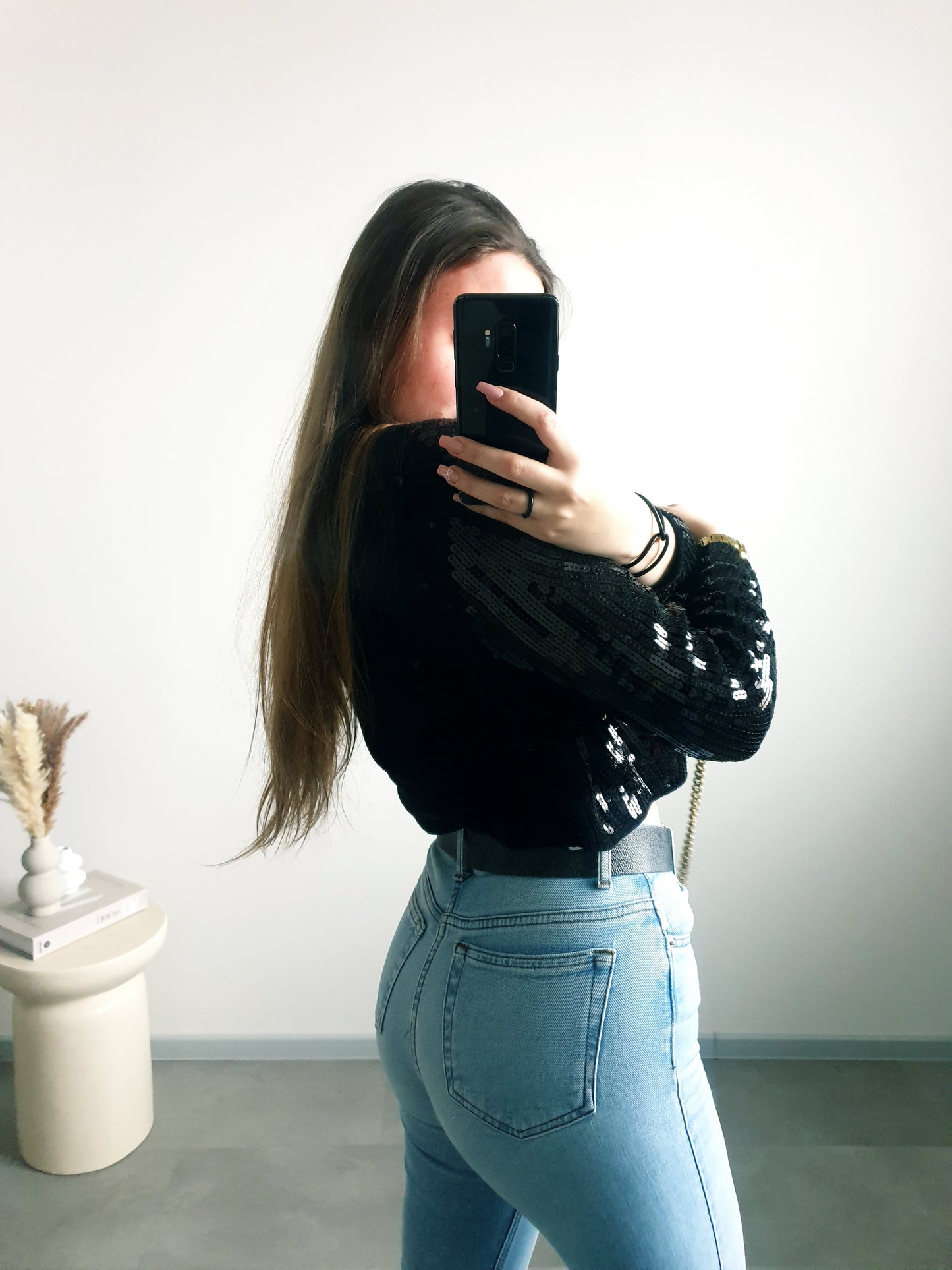 ZARA sveter s flitrami M