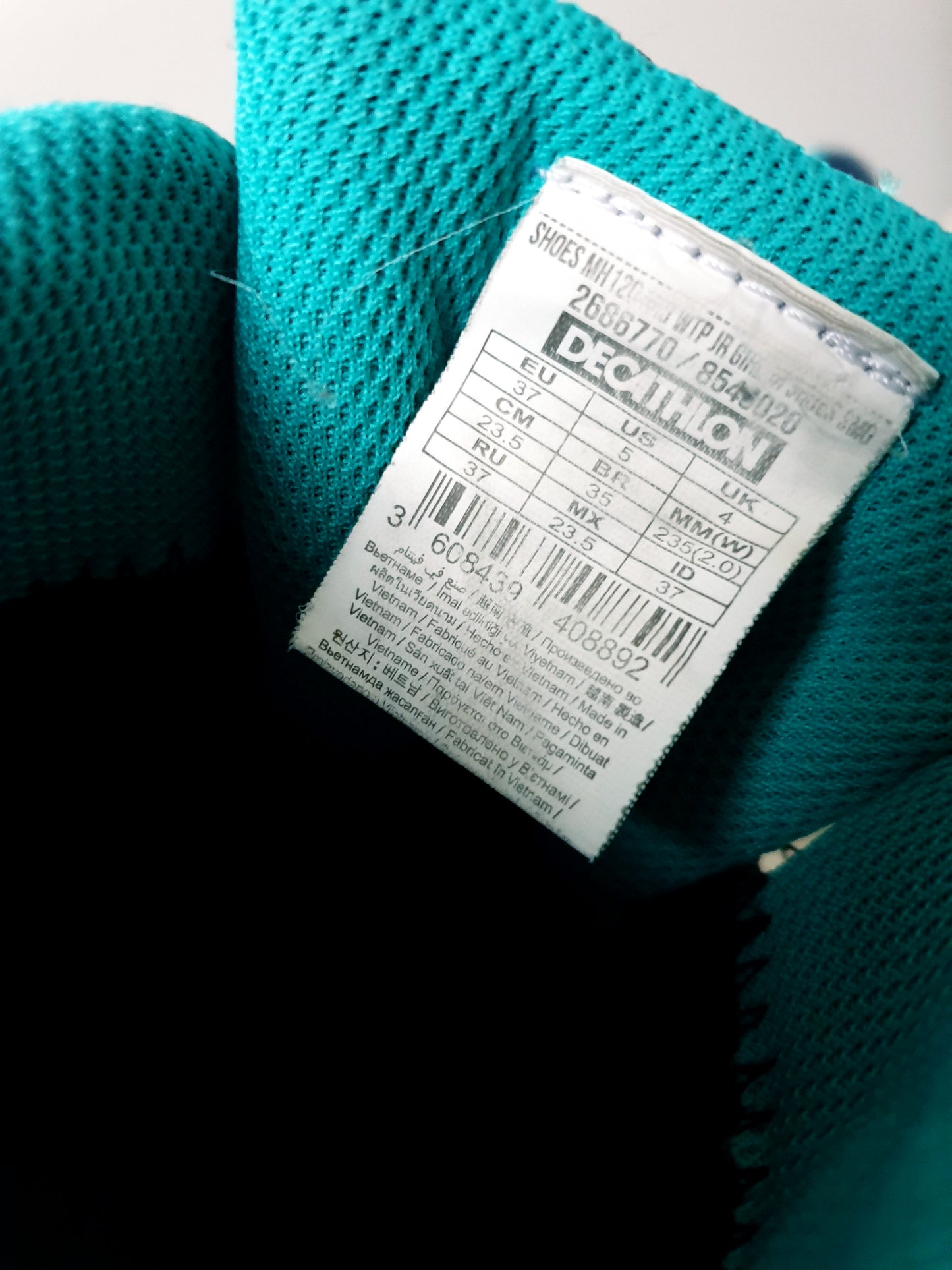 Turistické topánky QUECHUA 37