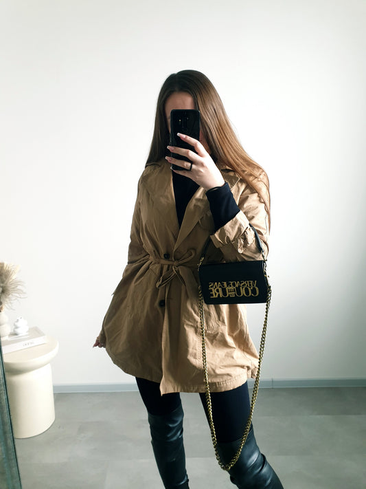 Zateplený ZARA trenčkot XS