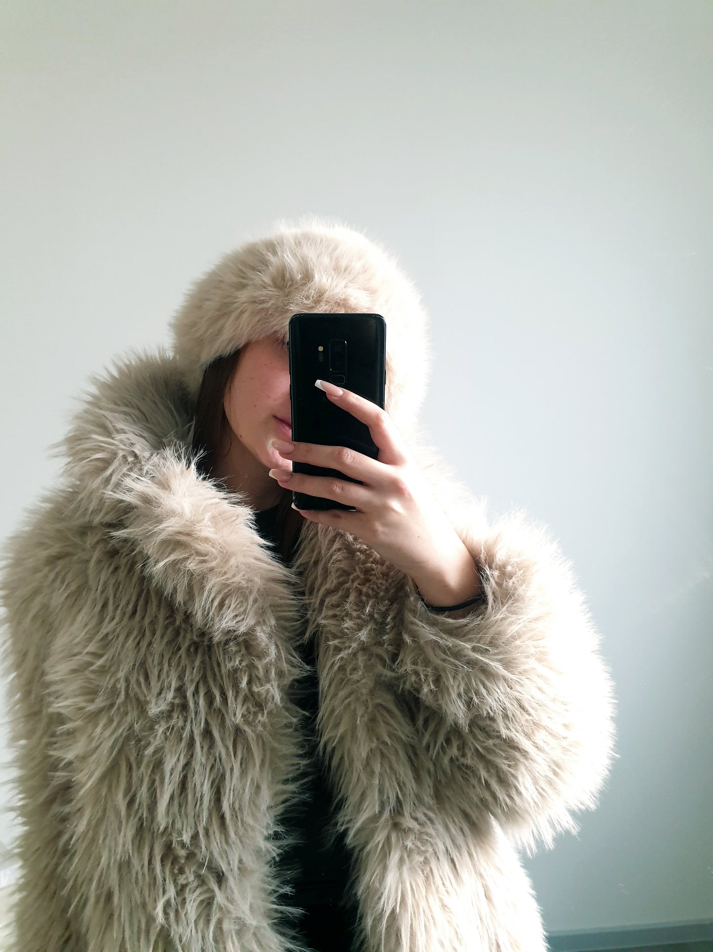 Obojstranná kožušinová čiapka