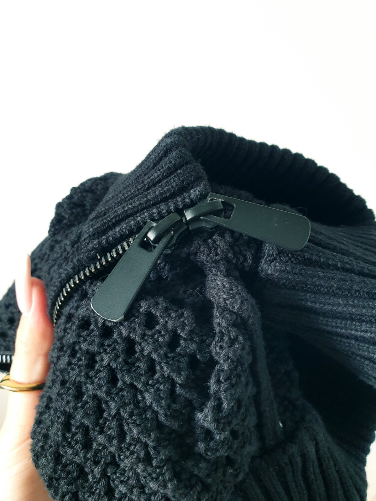 ZARA crop mikina S